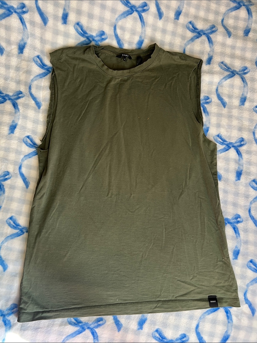 DKNY Sleeveless Muscle Tank
